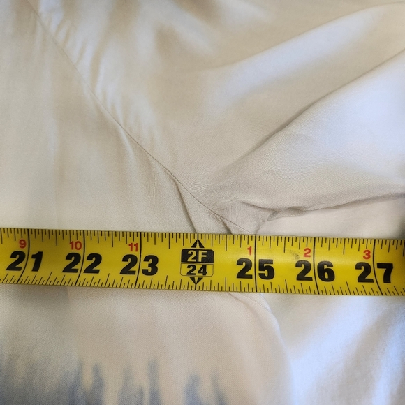 Avenue Women's Top Size 22/24 Blue  Gray Ombre. 3/4 Sleeve - Picture 4 of 7